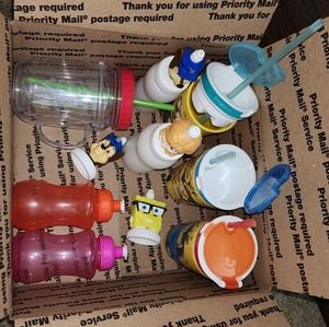 Box of some cool kids drink ware/snack holders